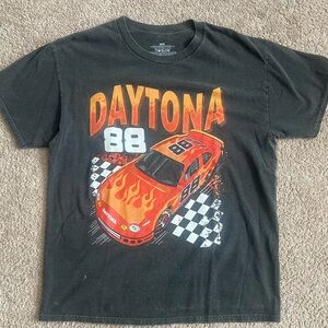 Urban Outfitters Black Daytona Racing Tee